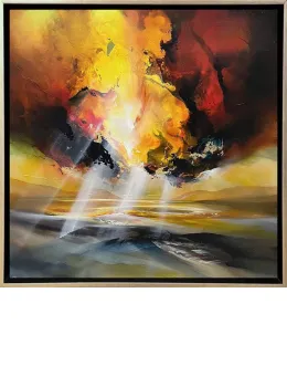 Into The Light - Original - Framed
