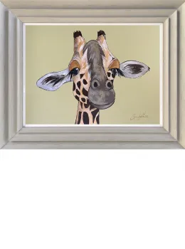 Jeffery - Original - Light Grey Framed