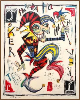 Joker - Original - Framed
