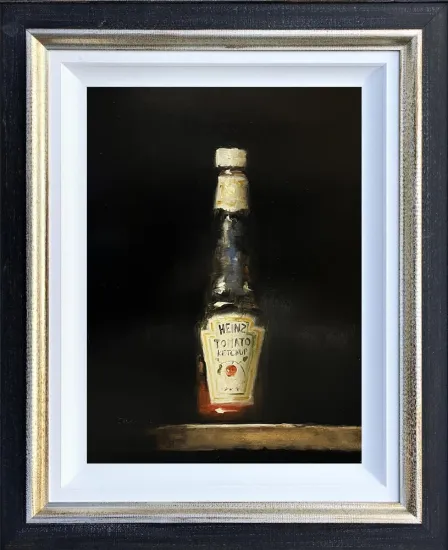 Ketchup Bottle XL - Original - Black Framed Ketchup Bottle XL - Original - Black Framed