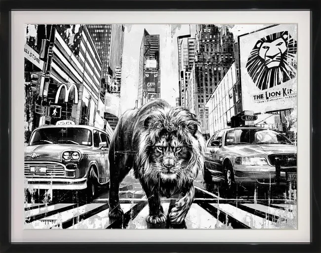 King Of The Road NYC - Original - Black Framed