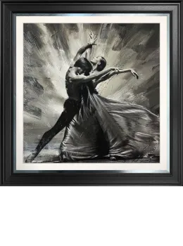La Danza II - Original - Black Framed
