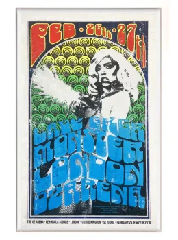 Lady Gaga - London O2 2010 - Original - Framed