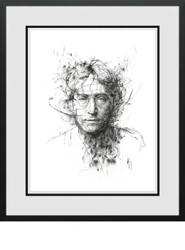 Lennon  - Standard - Black Framed
