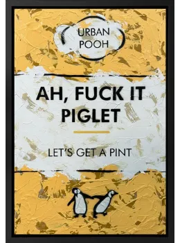 Lets Get A Pint - Original - Framed