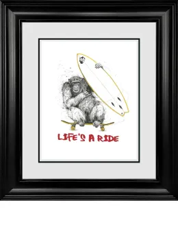 Life's A Ride - Original - Framed