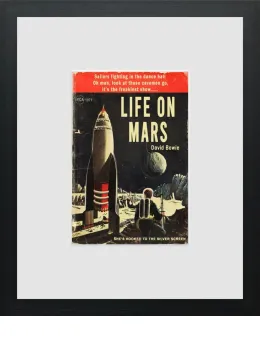 Life On Mars - Miniature - Limited Edition - Black Framed
