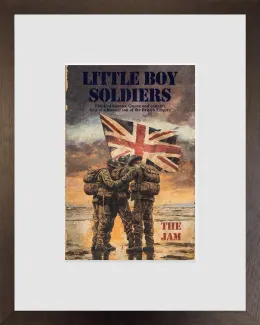 Little Boy Soldiers - 3D Songbook - Limited Edition - Framed