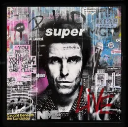 Live Forever Liam - Original - Framed