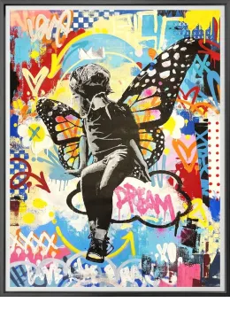 Live Like Brass - Original - Framed