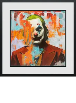 Live Without Rules - Paper - Black Framed