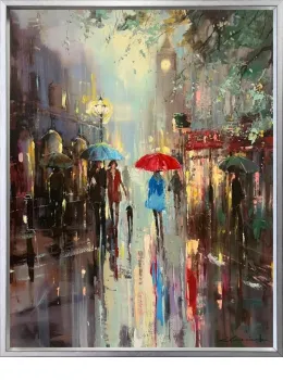 London City Life - Limited Edition - Silver Framed