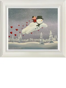 Love Is In The Air - Original - Framed