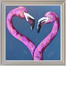 Love Under The Stars - Original - Framed