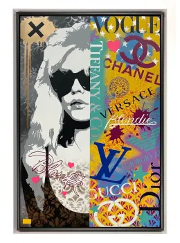 Luxury Blondie - Original - Framed