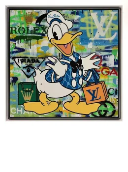 Luxury Sailor - Original - White Framed