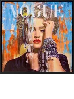 Madonna - Original - Black Framed