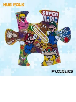 Mario Games - Original - Wall Sculpture - With Wall Fittings