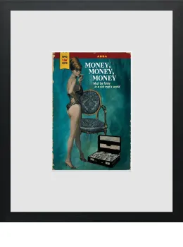 Money, Money, Money - Miniature - Limited Edition - Black Framed