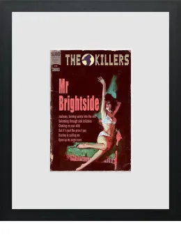 Mr Brightside - Miniature - Limited Edition - Black Framed