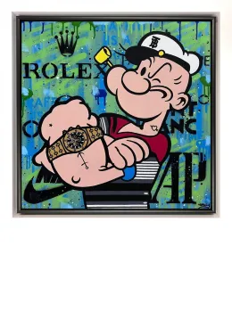 Mr Muscle - Original - Framed