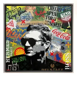 Mr. Cool - Original - Framed