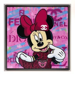 Mrs Minnie - Original - Framed