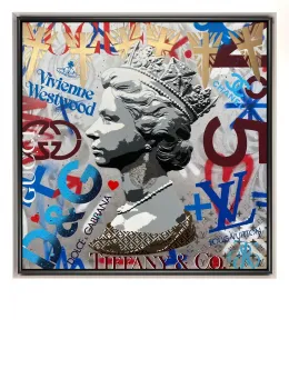 Mrs Platinum - Original - Framed
