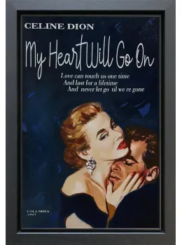 My Heart Will Go On - Original - Framed