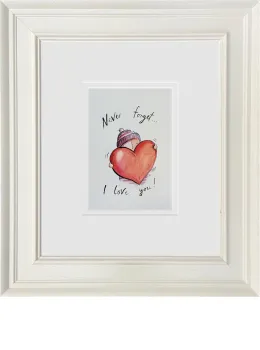 Never Forget - Sketch - Original - Framed