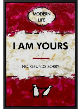 No Refunds Sorry - Original - Framed
