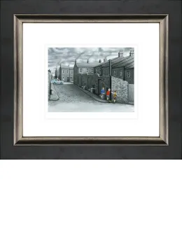 Nobodys Watching - Paper - Framed