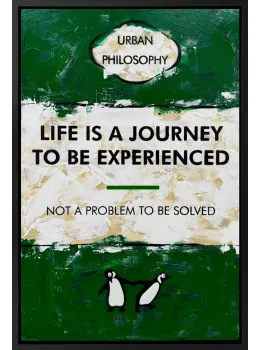 Not A Problem To Be Solved - Original - Framed