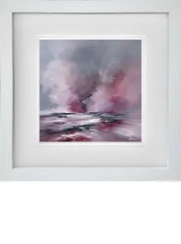 Ocean Bliss - Original - White Framed