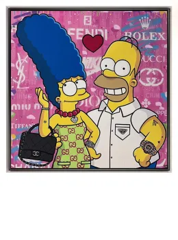 One True Love - Original - Framed