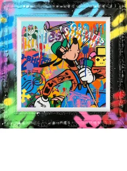 Painting Life - Original - Framed