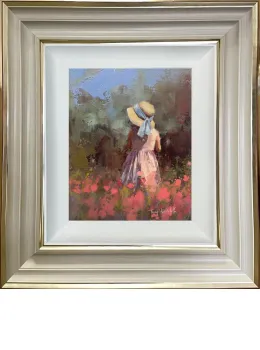 Party Dress - Original - Framed