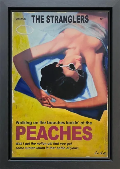 Peaches - Original - Framed