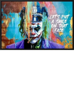 Put A Smile On That Face - Original - Framed
