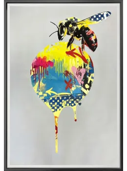 Queen Bee - Original - Framed