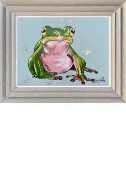 Ribbit - Original - Framed