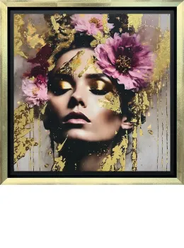Ruby's Radiance - Original - Framed