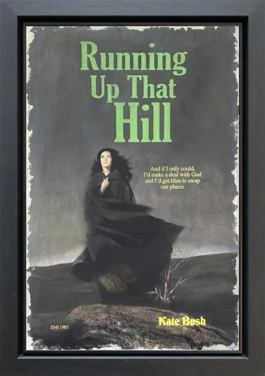 Running Up That Hill - Original - Framed