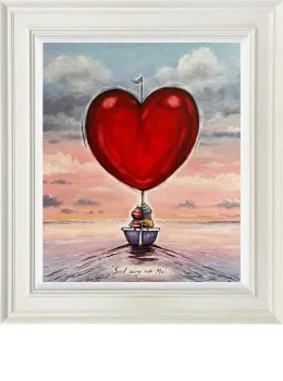 Sail Away With Me - Original - Framed