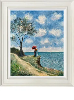 Sailing Away With Me - Original - Framed