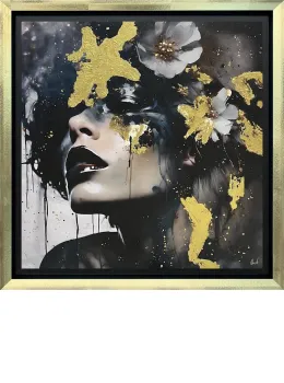 Sapphire's Glow - Original - Framed