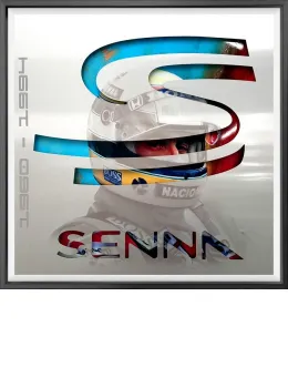 Senna - Original - Framed