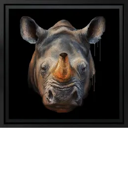Silence - Aluminum Di-Bond - Framed