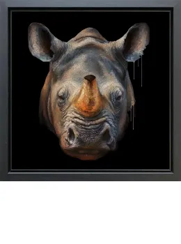 Silence - Original - Framed