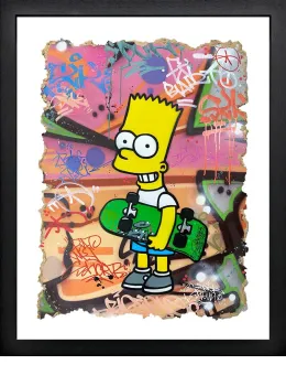 Skate Life - Original - Black Framed